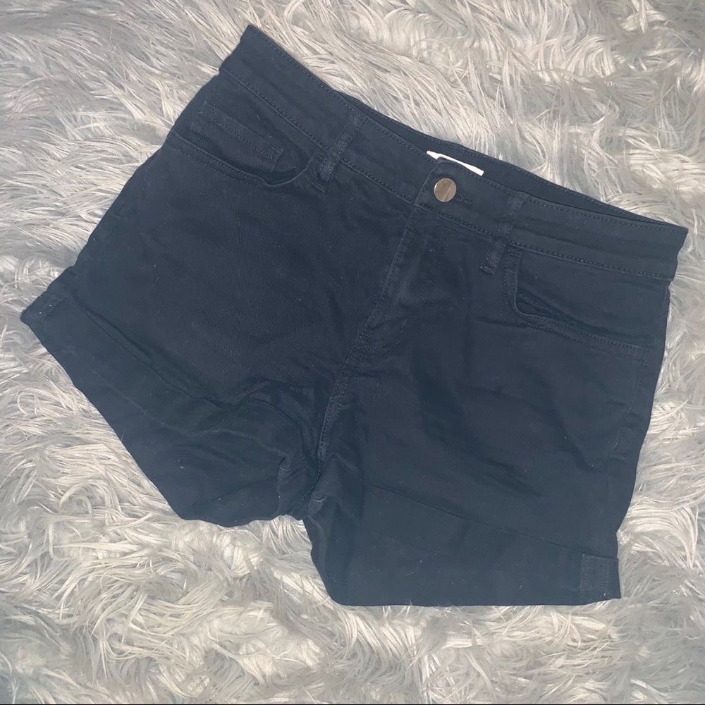 H&M Black Shorts